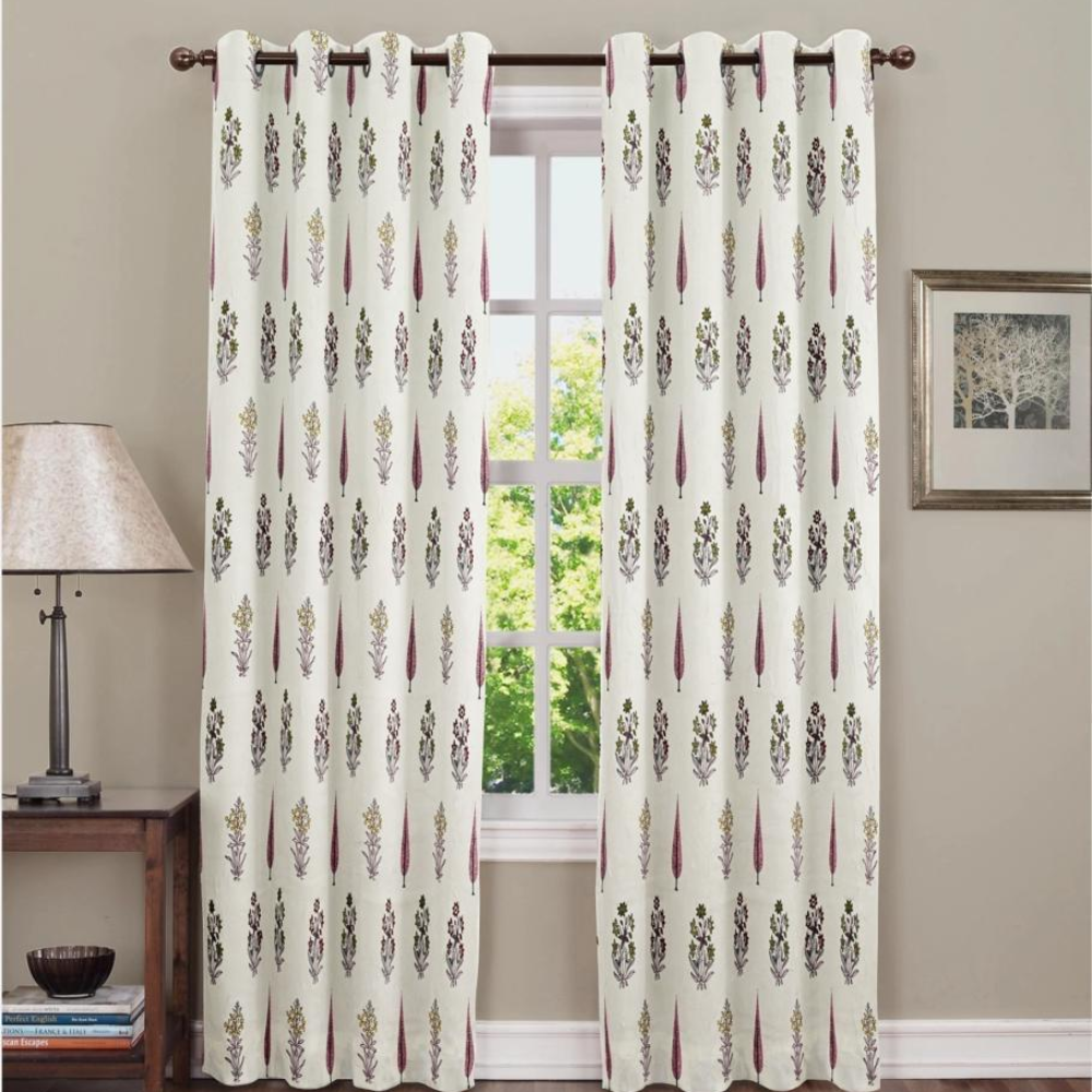 Best Seller - Bloom woven Printed Curtain