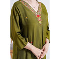 Olvina Olive Green 3pc Set