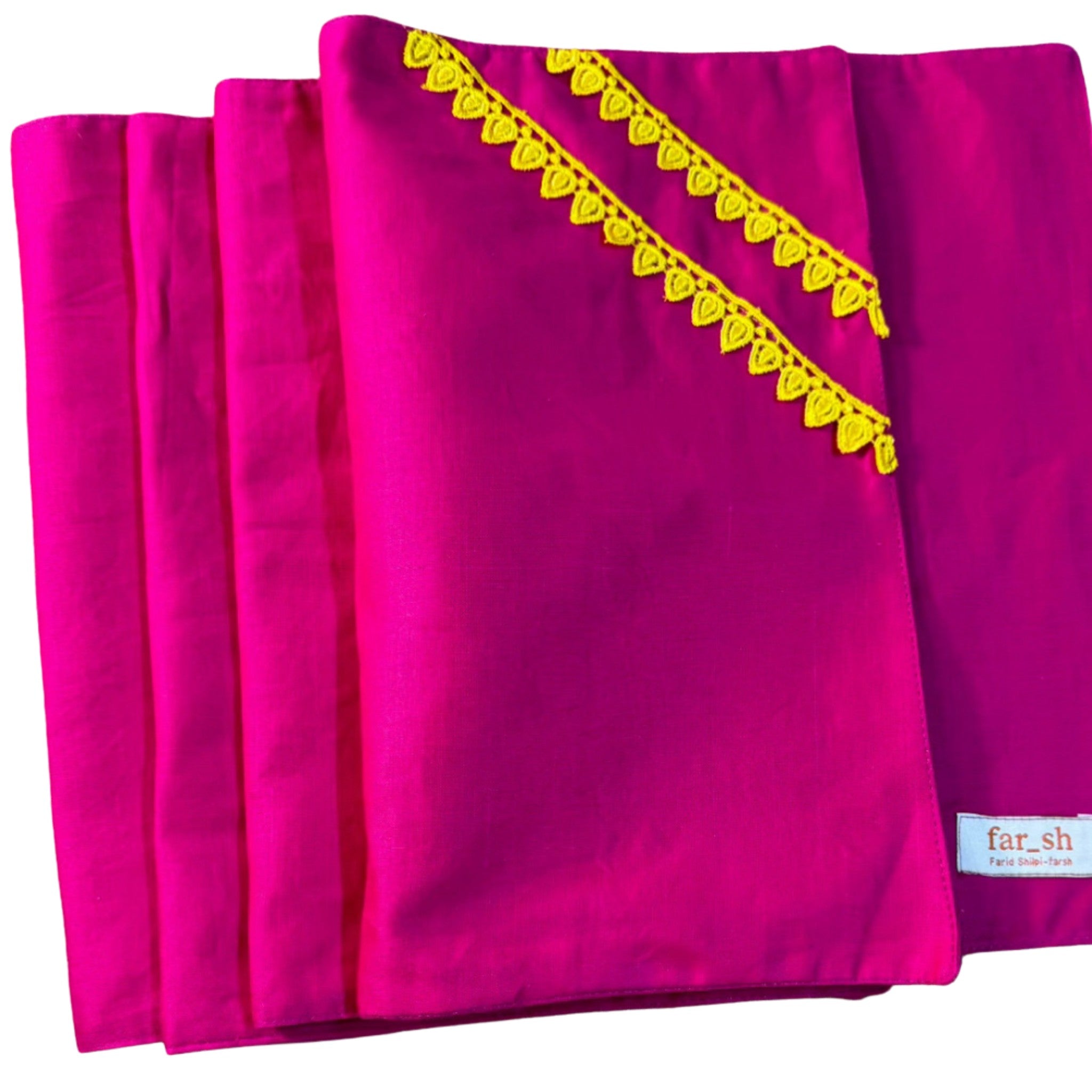Best Seller - Blossom Fushia Table Decor Set of 4