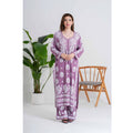 Best Seller - Banafsha – Violet Whisper Handcrafted Chikankari set