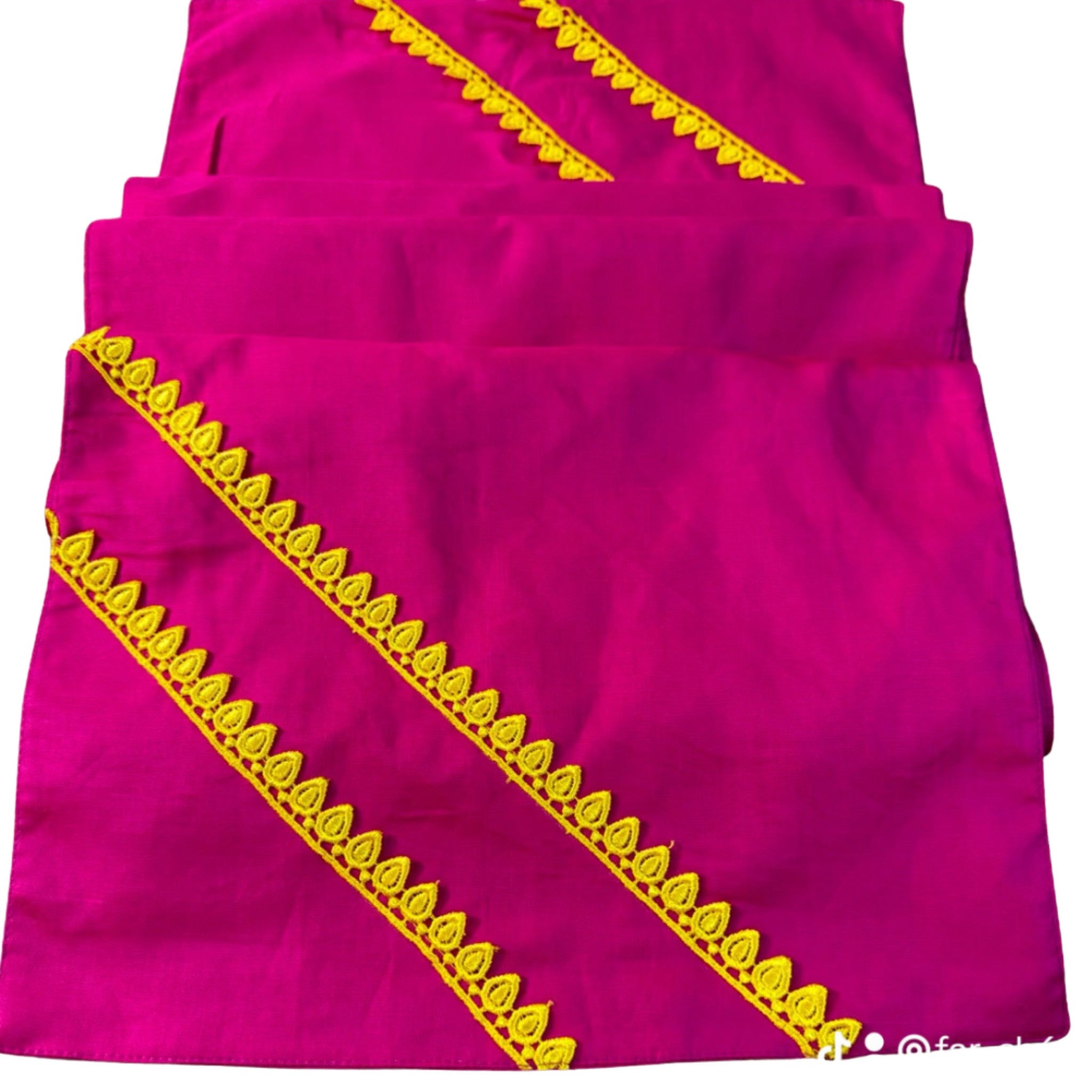 Best Seller - Blossom Fushia Table Decor Set of 4