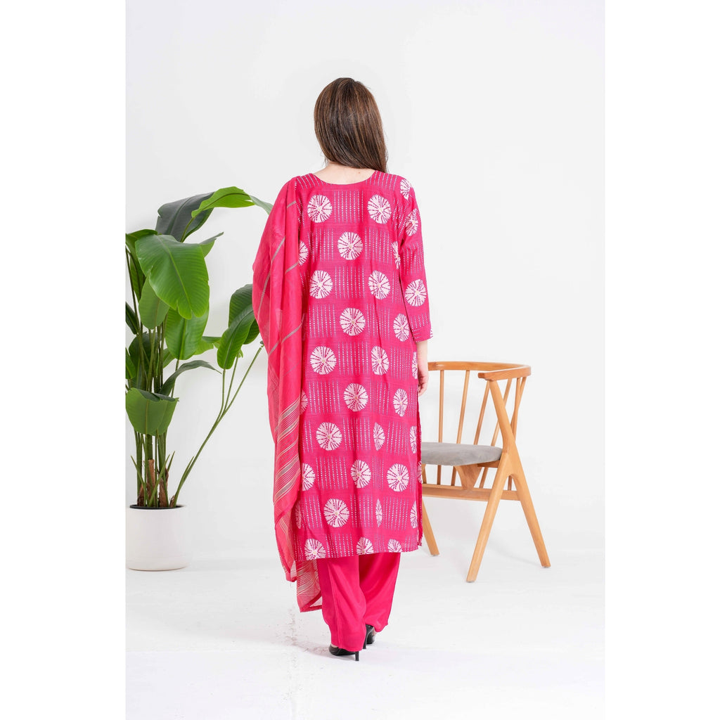 Fuschia Flame 3pc Set