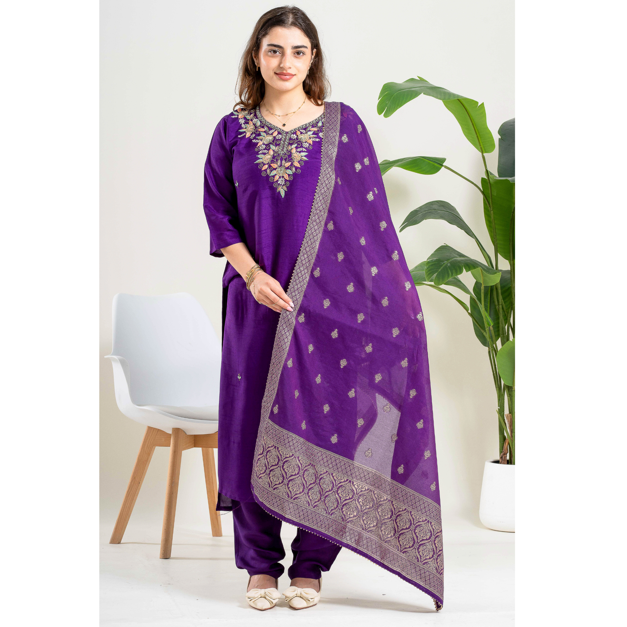 Purple Bloom 3pc Set