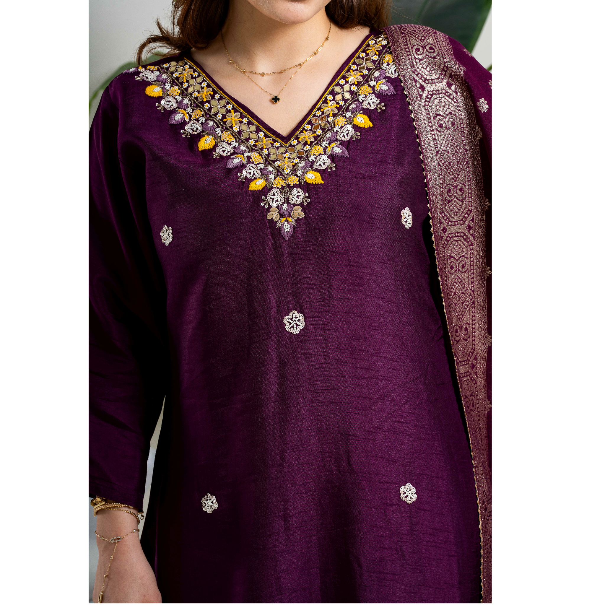 Aubergine Plum 3 pc set