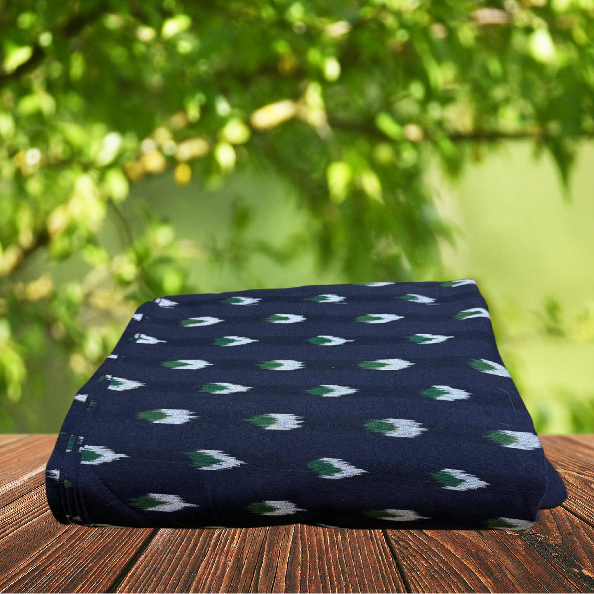 Dewpath ikat fabric