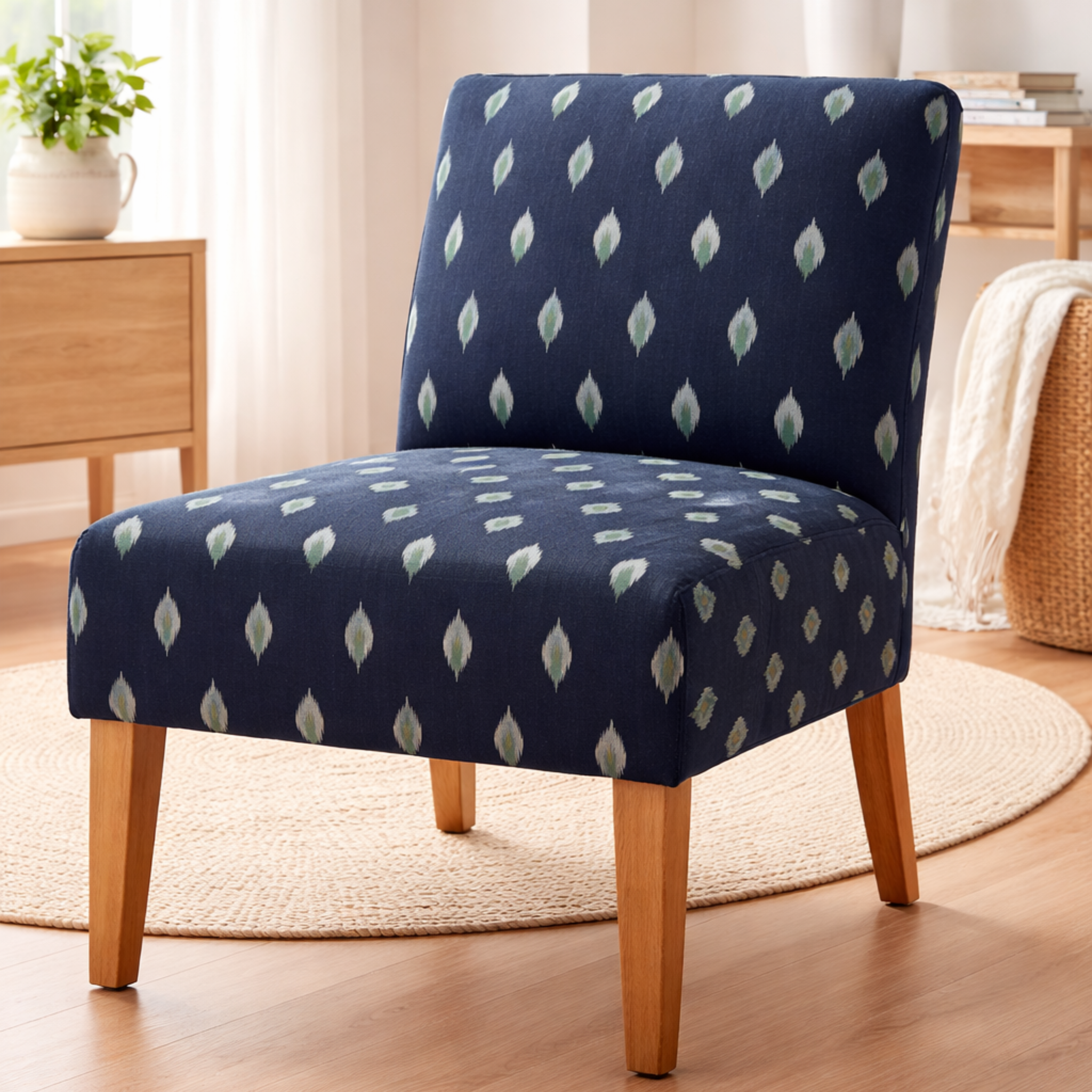 Dewpath ikat fabric